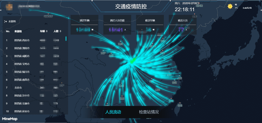 MGM美高梅官网旗下世纪高通助力西安上线“交通疫情防控作战图”
